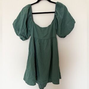 Mi Ami Forest Green Dress